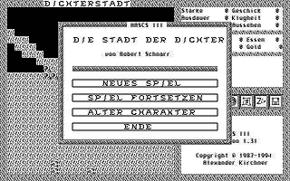 Stadt der Dichter (Die) atari screenshot